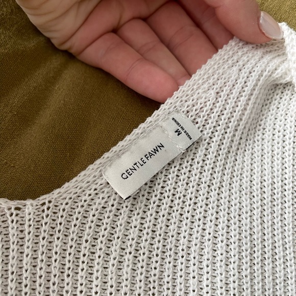 Gentlefawn Lisette Tank White M - Picture 7 of 10